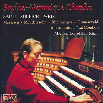 Sophie-Véronique Choplin | Orgue Saint-Sulpice, Paris